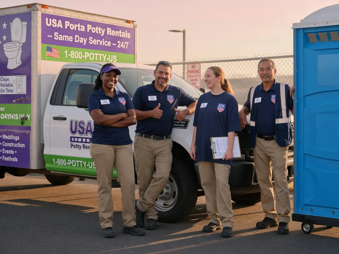 Porta Potty Rental company in Orgas, WV